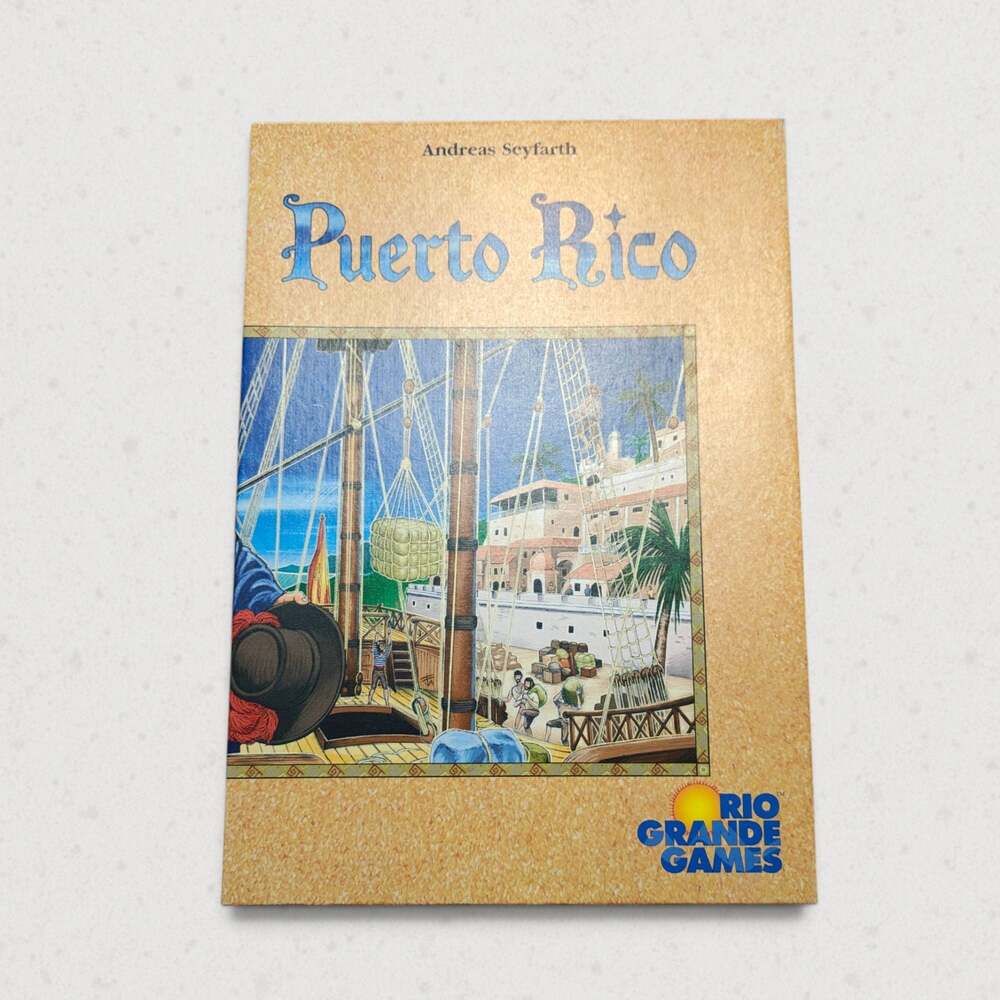 Rio Grande Games Puerto Rico Strategy Board Game Alea Eurogame Tabletop Family